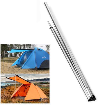 Camping Tent Door Stick Door Rod 3 Section 5 Feet