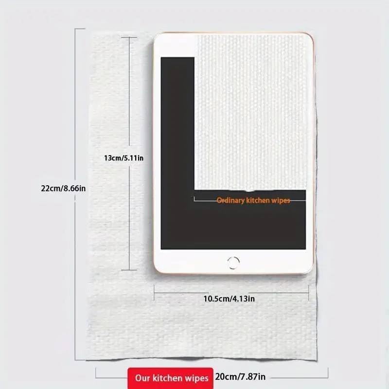 80 Pcs Kitchen Cleaning Wipes Lemon Scent – Effective Cleaning &Amp; Removing Grease &Amp; Stains