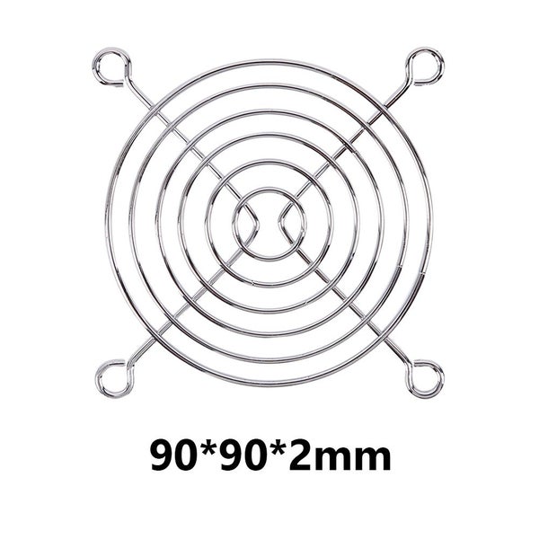 12V DC 4 Inch High Speed Cooling Fan - High Quality Computer Fan wIth 12V Adapter - Size: 92x92x25mm