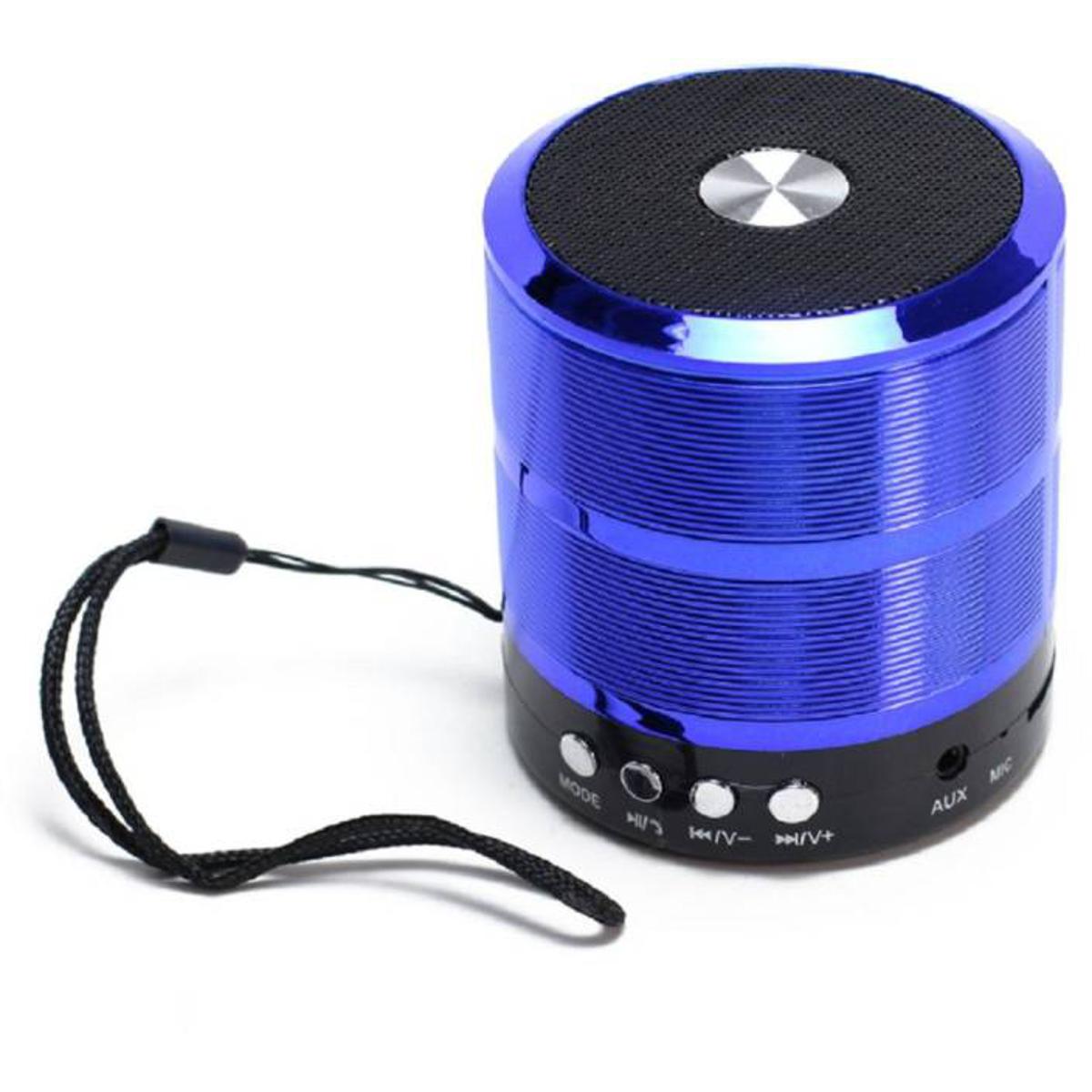 Universal Original Ws-887,Ws-889 And Mini Speaker Bluetooth Speaker Beautiful Design - USB/Sd Card/Fm//Bluetooth Call - Loud Speaker - 3-4 Hours Battery Backup Multicolours for all phones use price in Pakistan