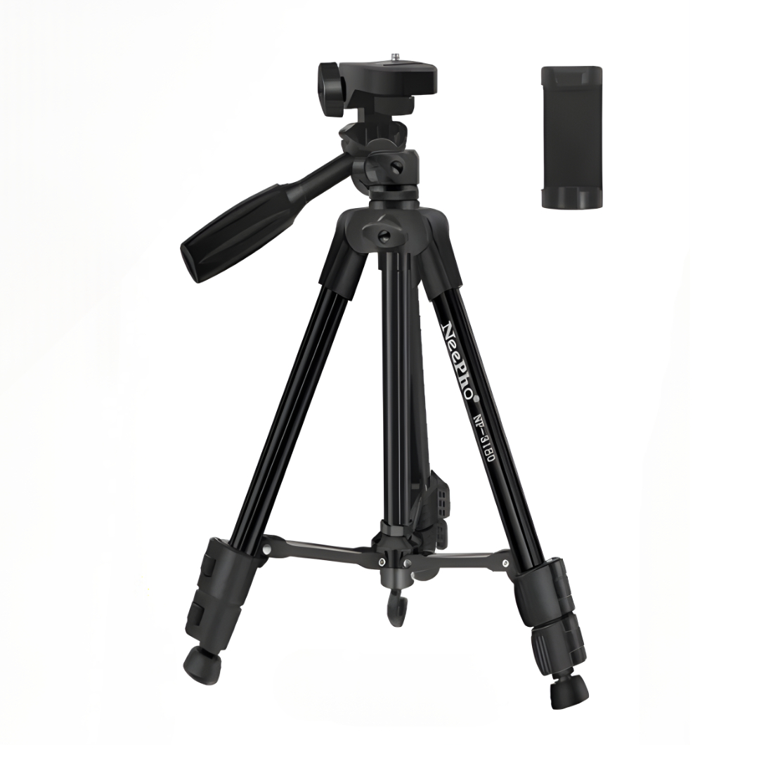 Neepho NP3180 Professional Tripod Stand for Cameras and Mobile Phones