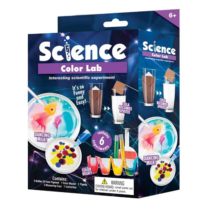 Science Color Lab Interesting Scientific Experiments Easy Diy Kit For Kids