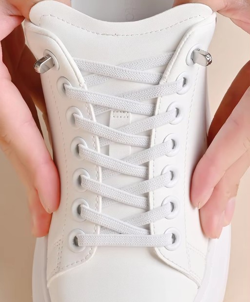 No Tie Shoelaces Elastic Outdoor Leisure Sneakers Quick Safety Flat Flexible Shoelace Kids And Adult Unisex Lazy laces