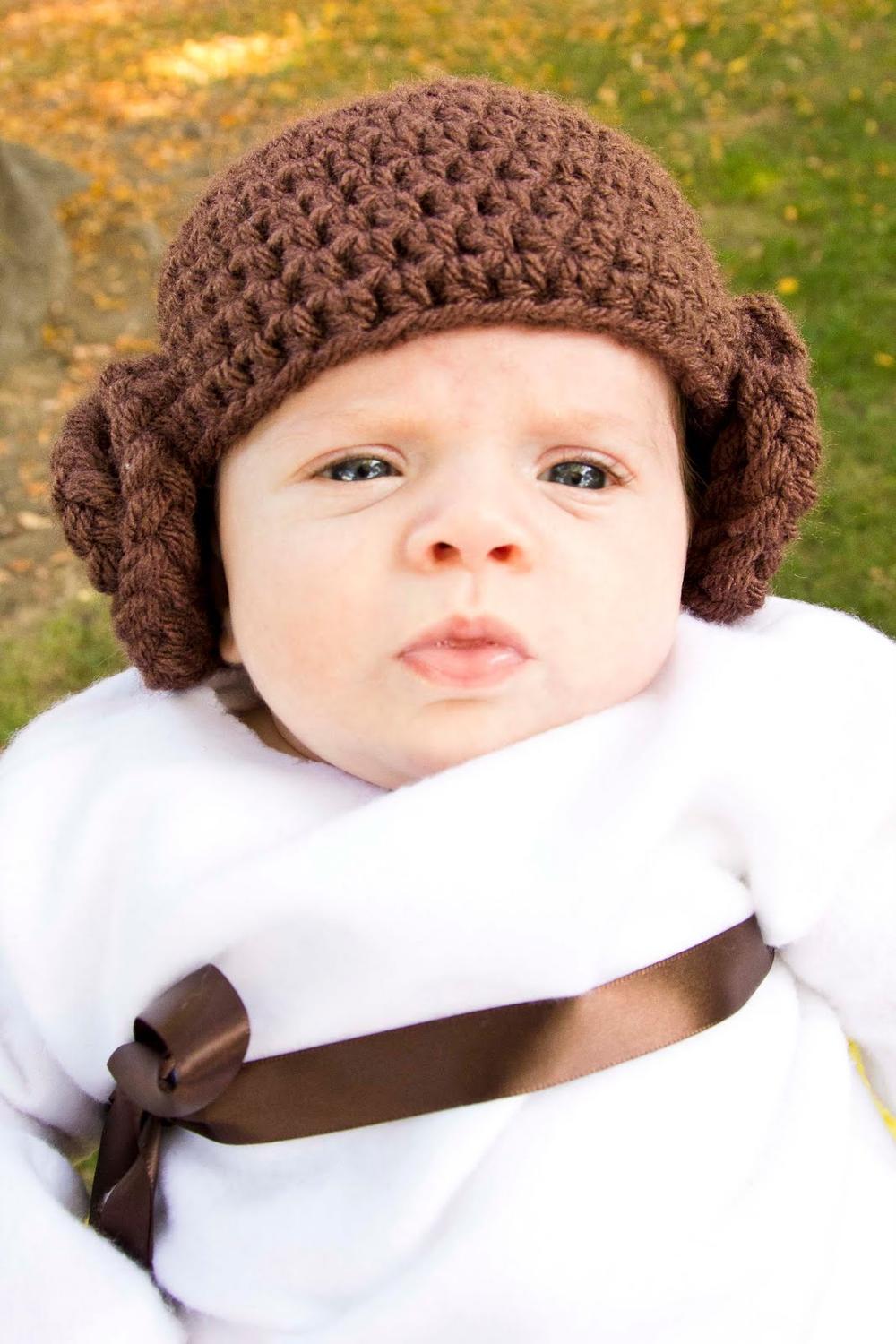 Crochet Yoda Hat, Star Wars 