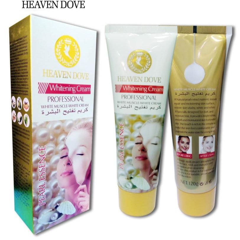 HEAVEN DOVE WHITENING CREAM TUBE 120G Daraz.pk