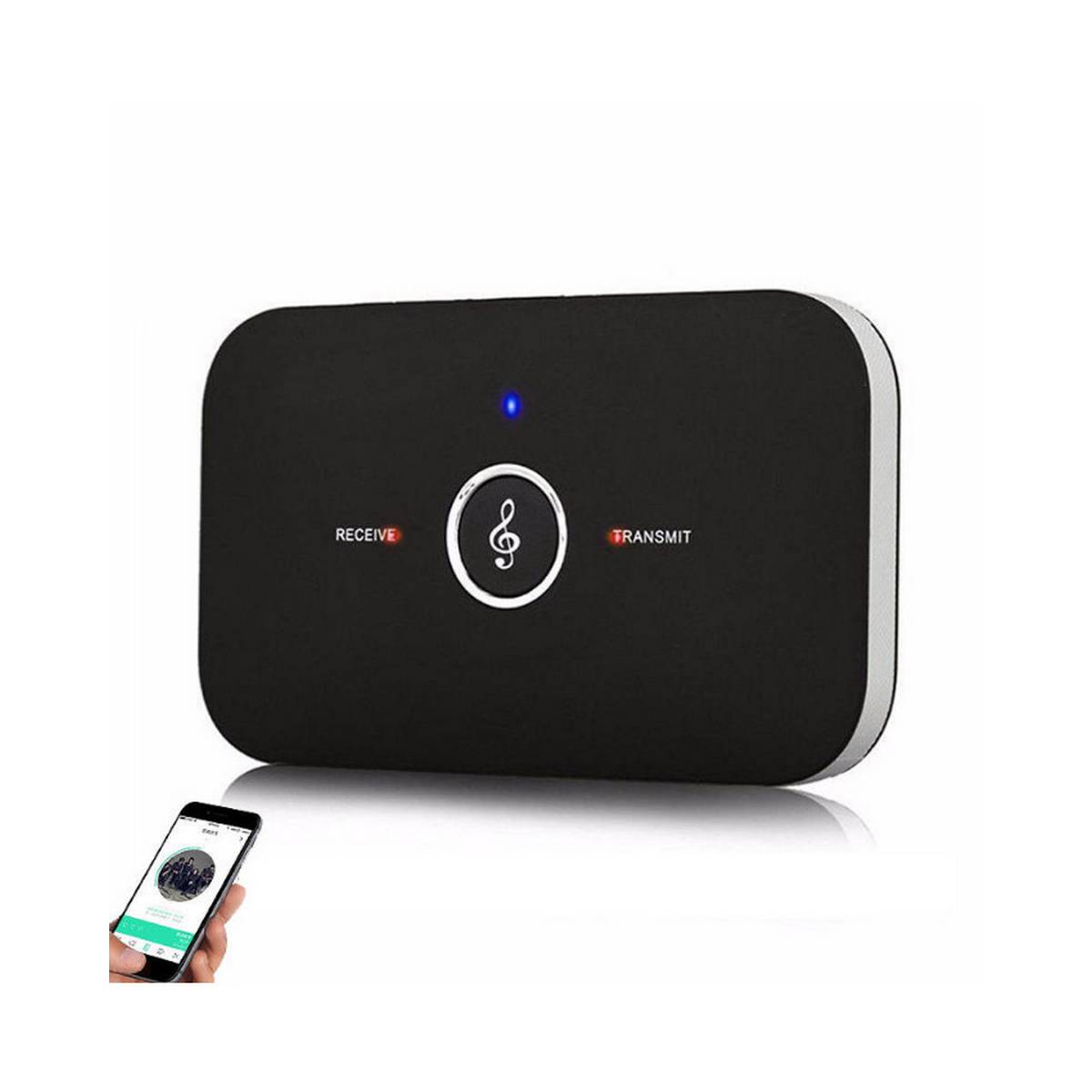WIRELESS 2-IN-1 B6 AUDIO RECEIVER AND TRANSMITTER Attach any Bluetooth device  Supports online games, television, movies, real time voice transmission - wireless receiver - bluetooth receiver  and transmitter - bluetooth - 2 in 1 bluetooth receiver