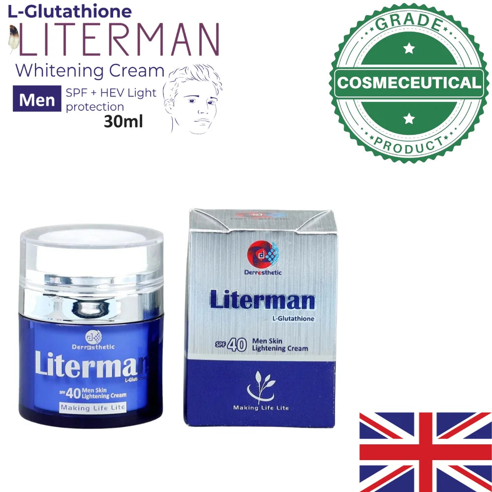Literman Men Skin Cream | Moisturising Skin Care | 30ml