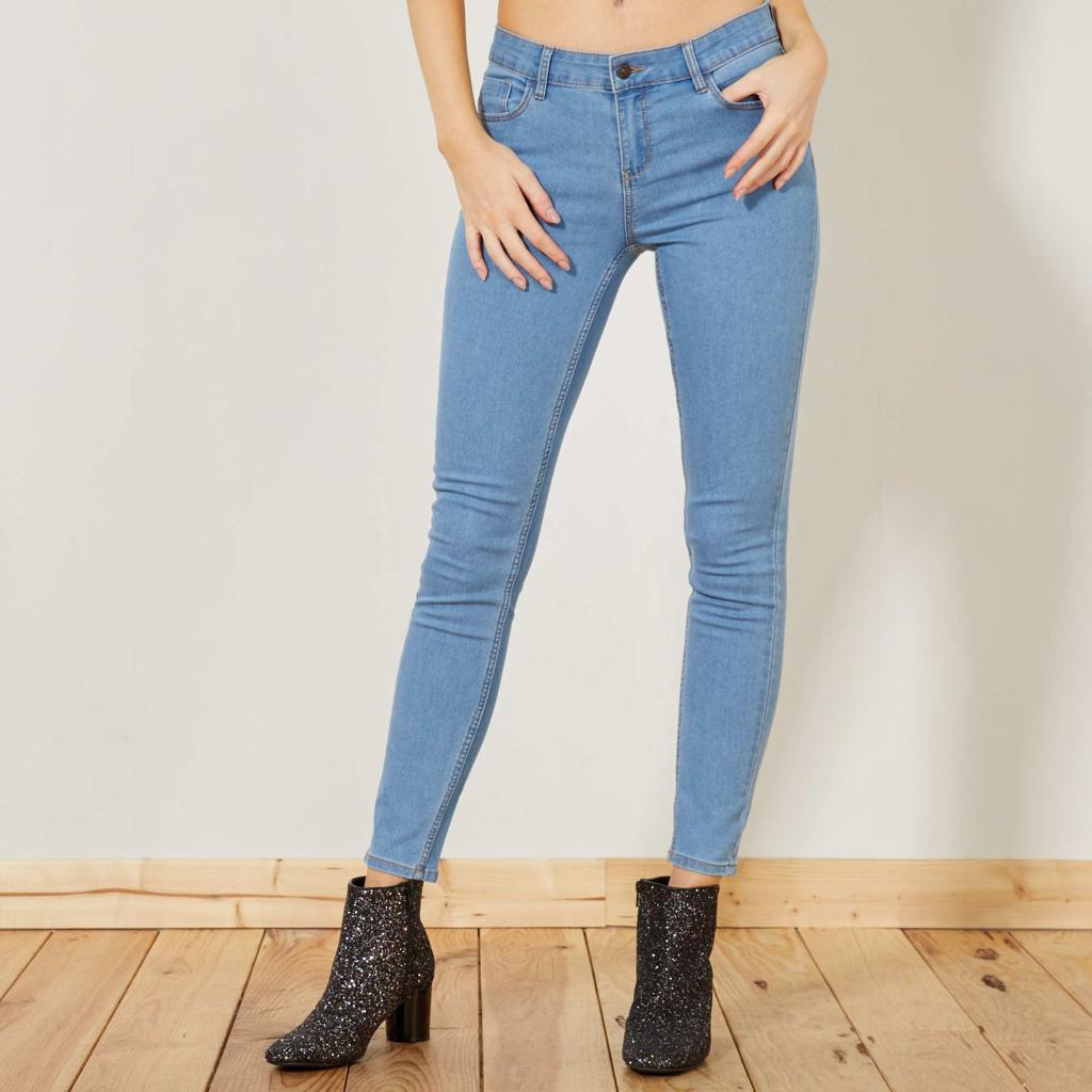 Light Sky Blue Stretchable Soft Skinny Jeans For Girls And Women