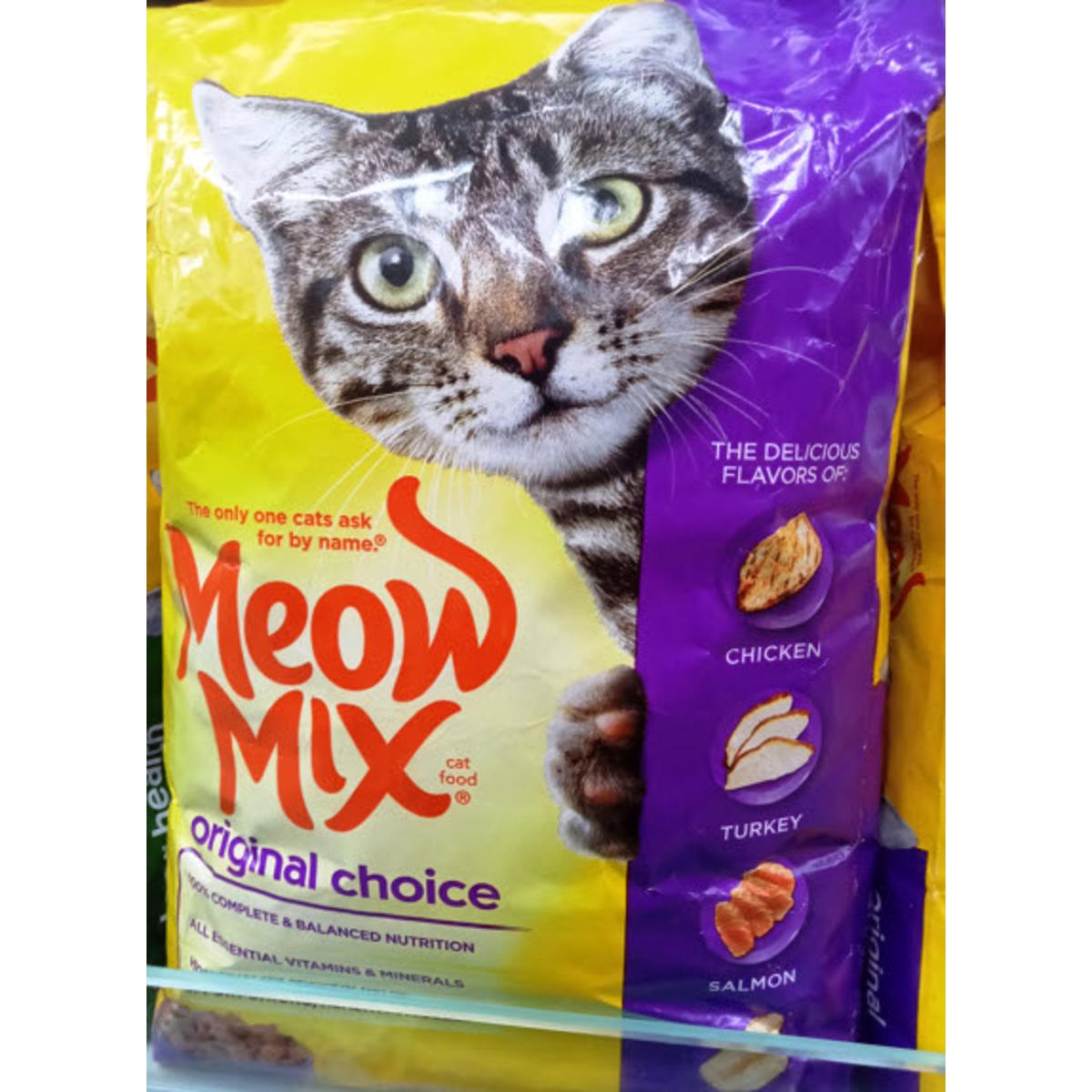 Cat meow for clearance food