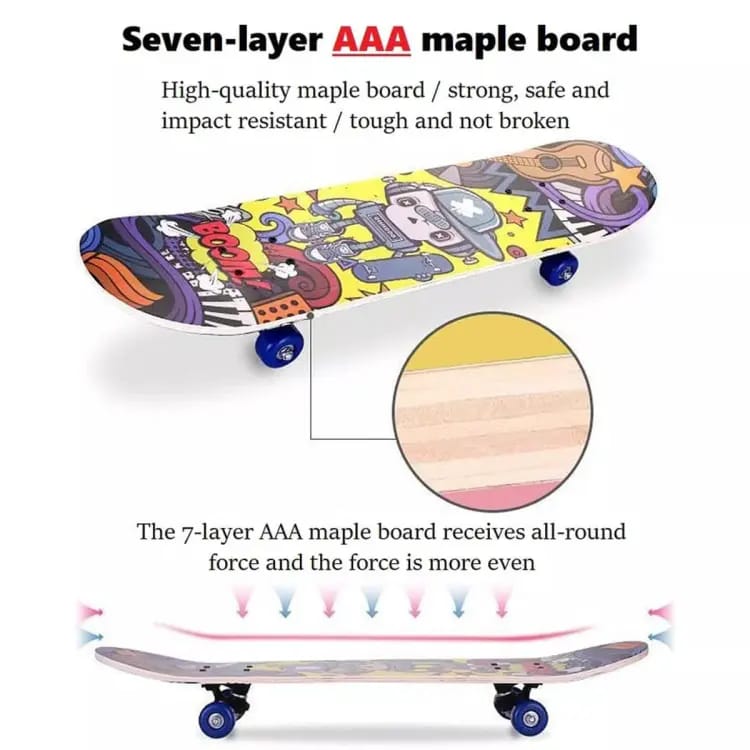 Premium Quality Skate Board For Adults 23 inch