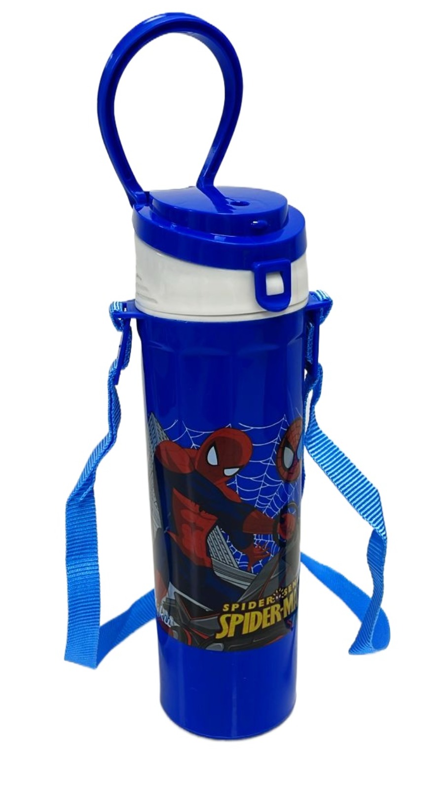 Thermic Sipper Water Bottle Plastic 500ML Spiderman Character For Kids School Use And Sports Use