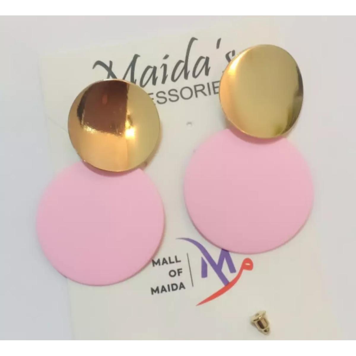 Big Round Trendy Earrings