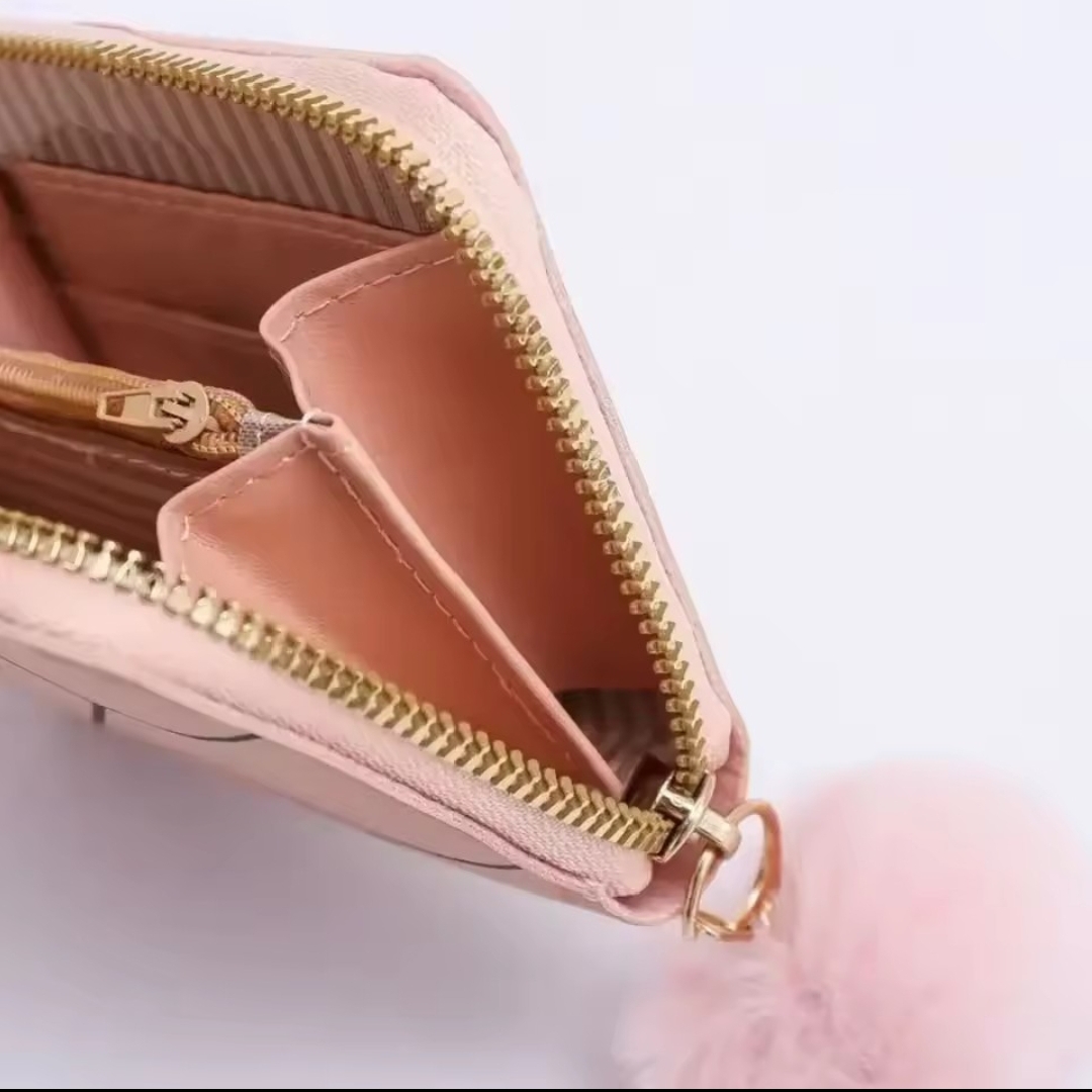 Penguin Mart - Ladies Small Card Holder Purse - Zipper Wallet for Casual Use