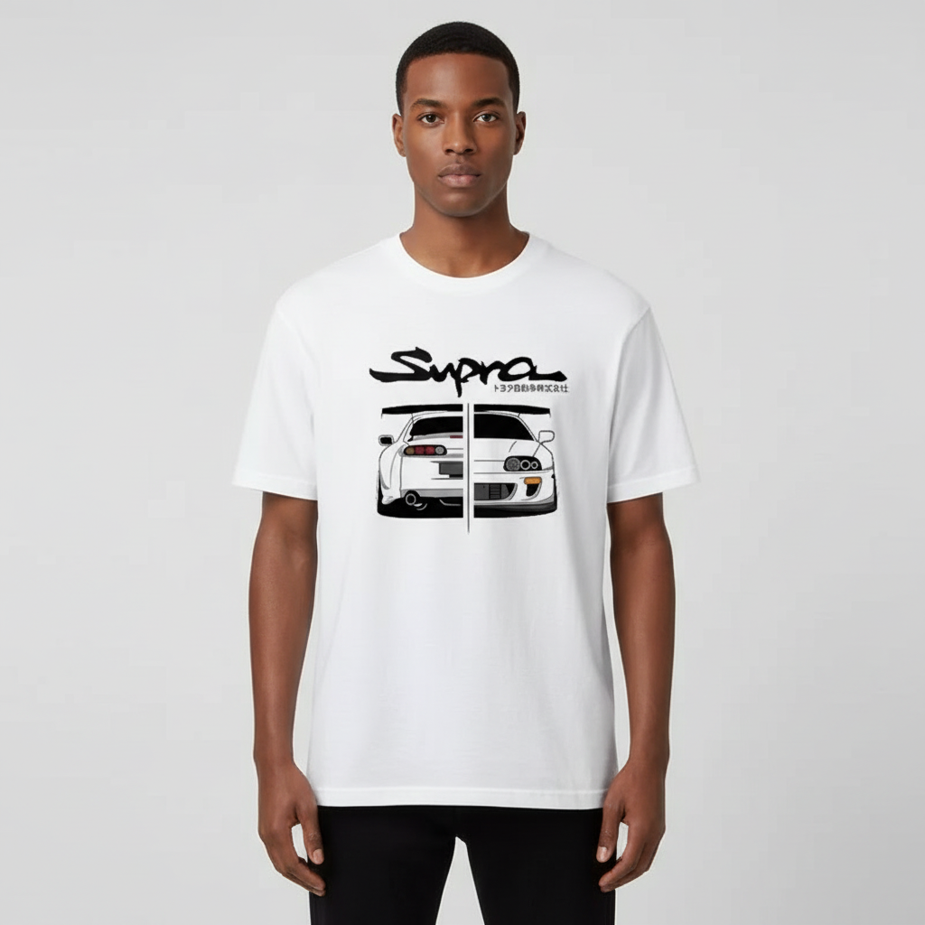 New T Shirt For Summer Best Quality With SUPRA Printed For Men