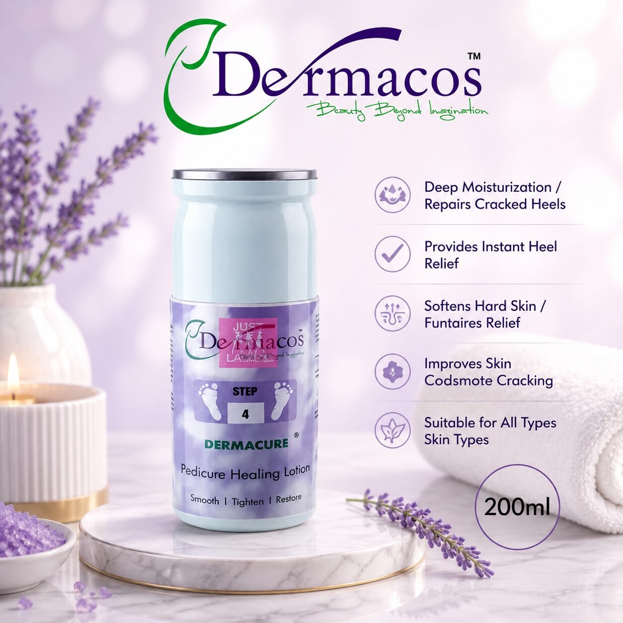 Pedicure Healing Lotion () | Body Care | 200ml