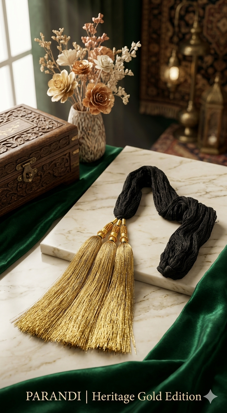 New collection Paranda for Girls and Women Hair in Black color for hair extension to bind efficiently edition 2022 Article 59367982