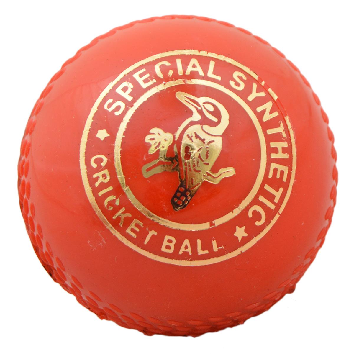 Practice Cricket Hard Ball (Synthetic) RED