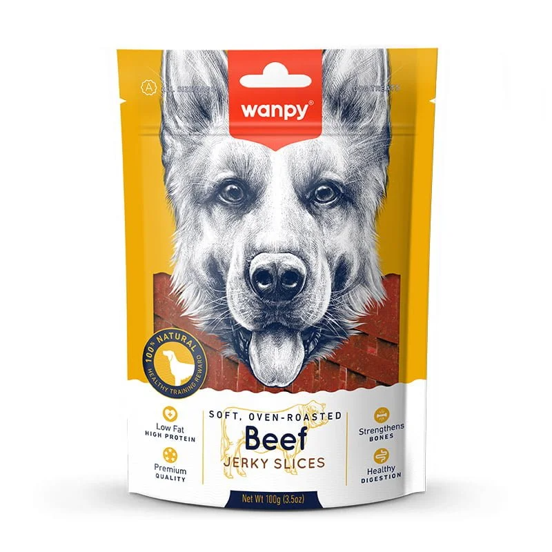Wanpy Soft Beef Jerky Slices 100g main image 1