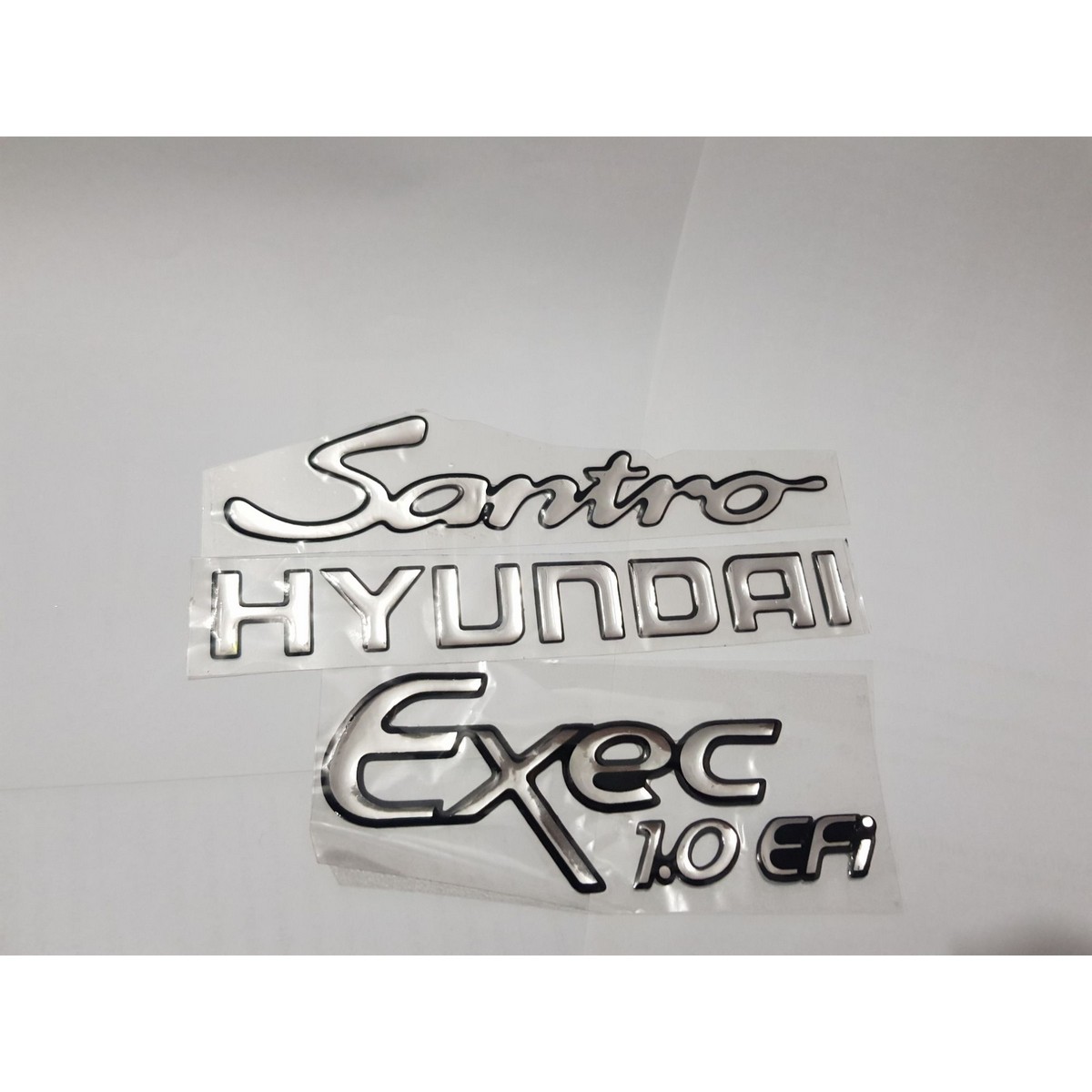 Santro Hyundai Logo Monogram Silver | Daraz.pk