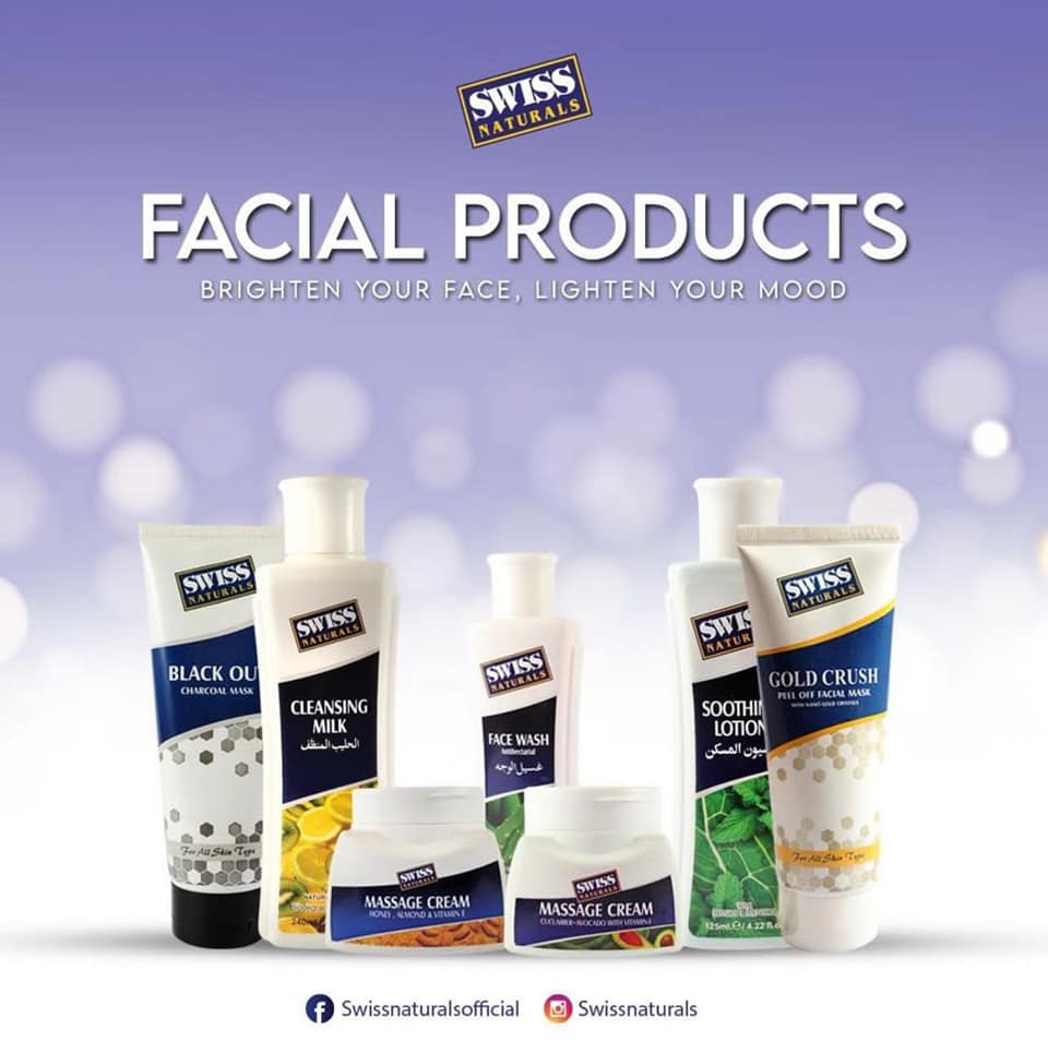 Swiss Natural Whitening Skin Complete Facial Kit Set 6 Daraz.pk