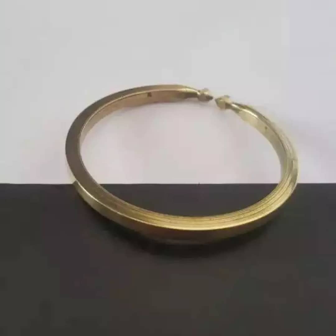 Order Studio Presenting New Stylish Golden Trending Kara (Hand Bracelet) for Men