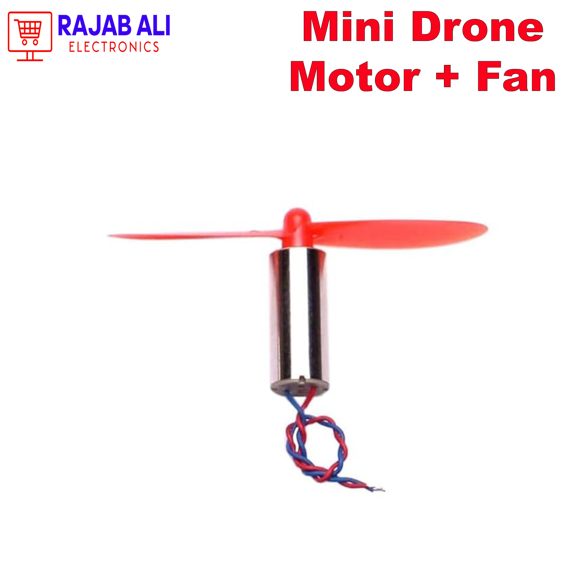 High-Quality Mini Drone Propellers with Motor - Fast-Running Blades for RC Helicopters/Drone - Compatible with DC 3-9V - New