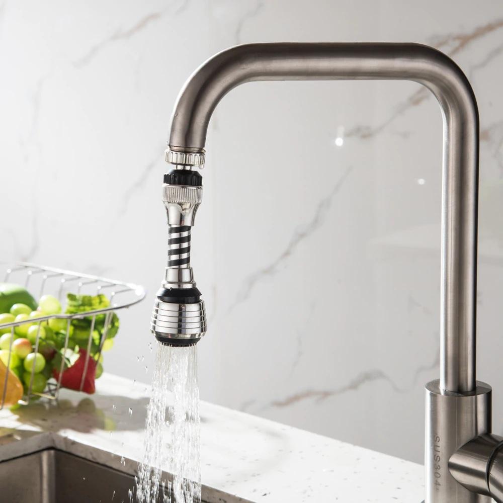 Home Garden Flexible Faucet Sprayer Extender Bendable Kitchen
