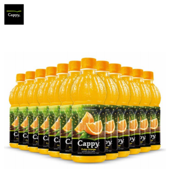 Cappy Pulpy Orange Fruit Drink 350ml - Pack Of 12