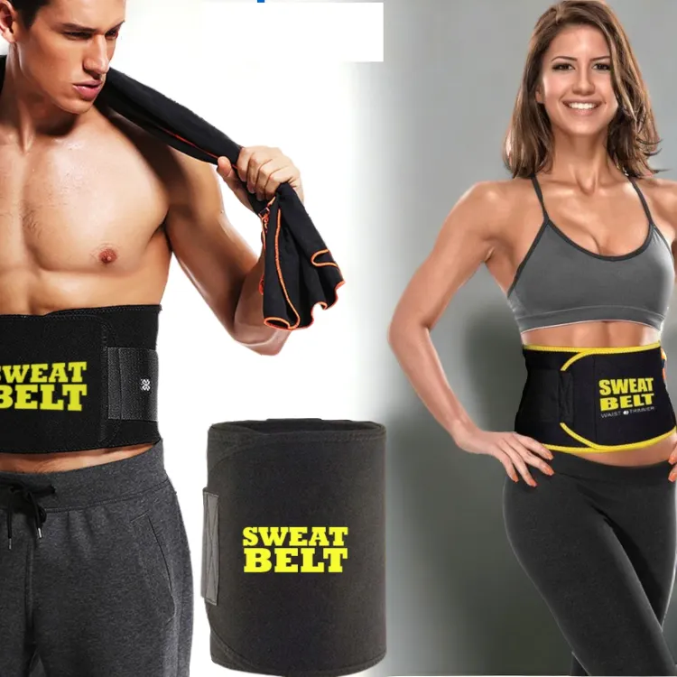 Sweat Belt Waist and Trimmer Belt For Women Men Girls Belt For