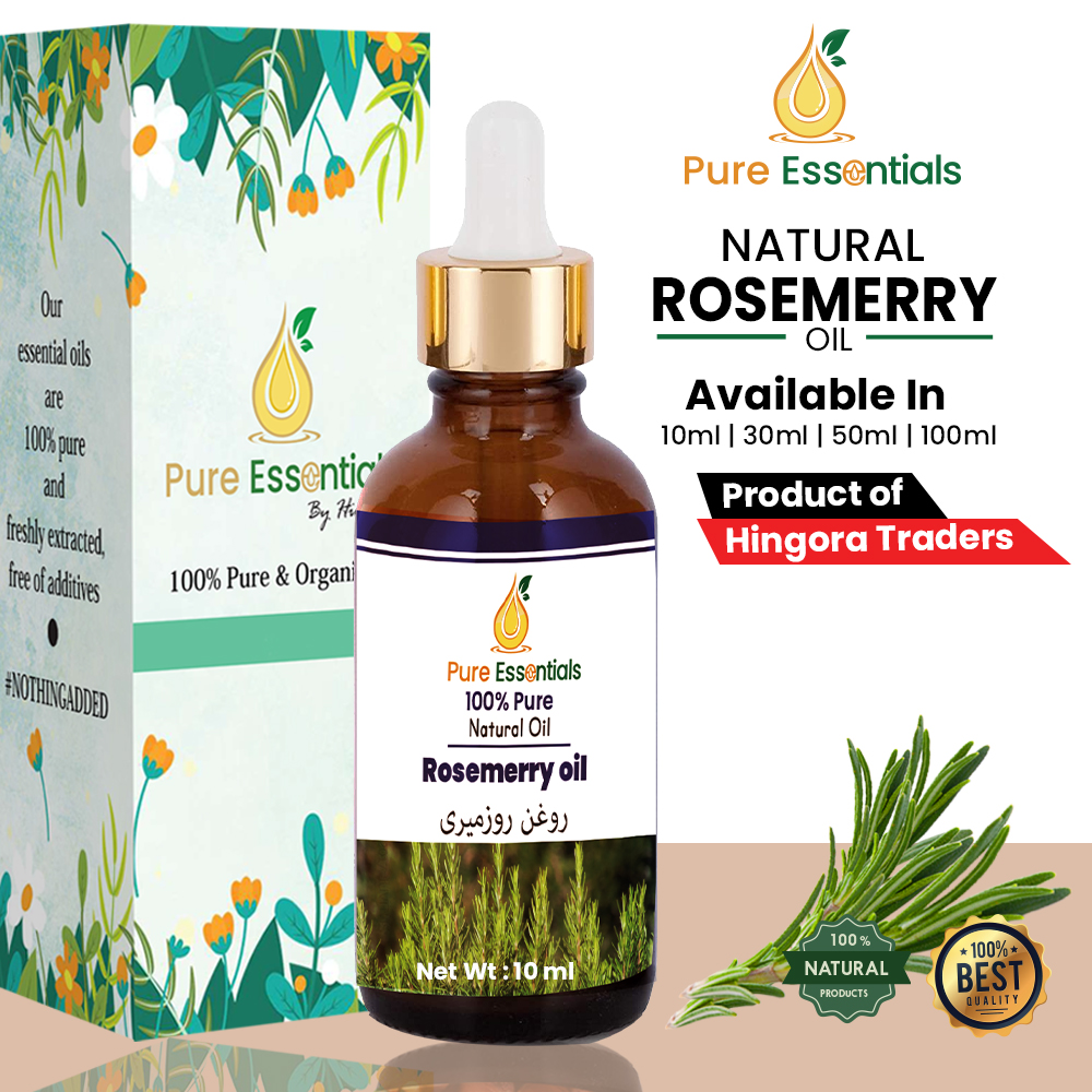 Pure Essentials Pure Essentials Rosemary oil - 100% Natural Oil - for Skin Acne Hair ...