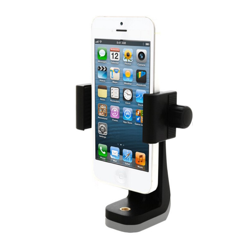 Universal Mobile Phone Live Stand Holder 360 Degree Rotation Mini Lightweight Table Tripod Mount Adapter Kit with 1/4 Screw Hole