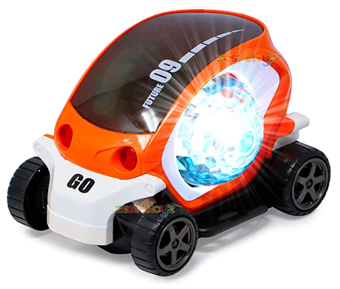 360 Roution 09 future car Beautiful musical car with blinking light toy for kids Didai (boys and girls)