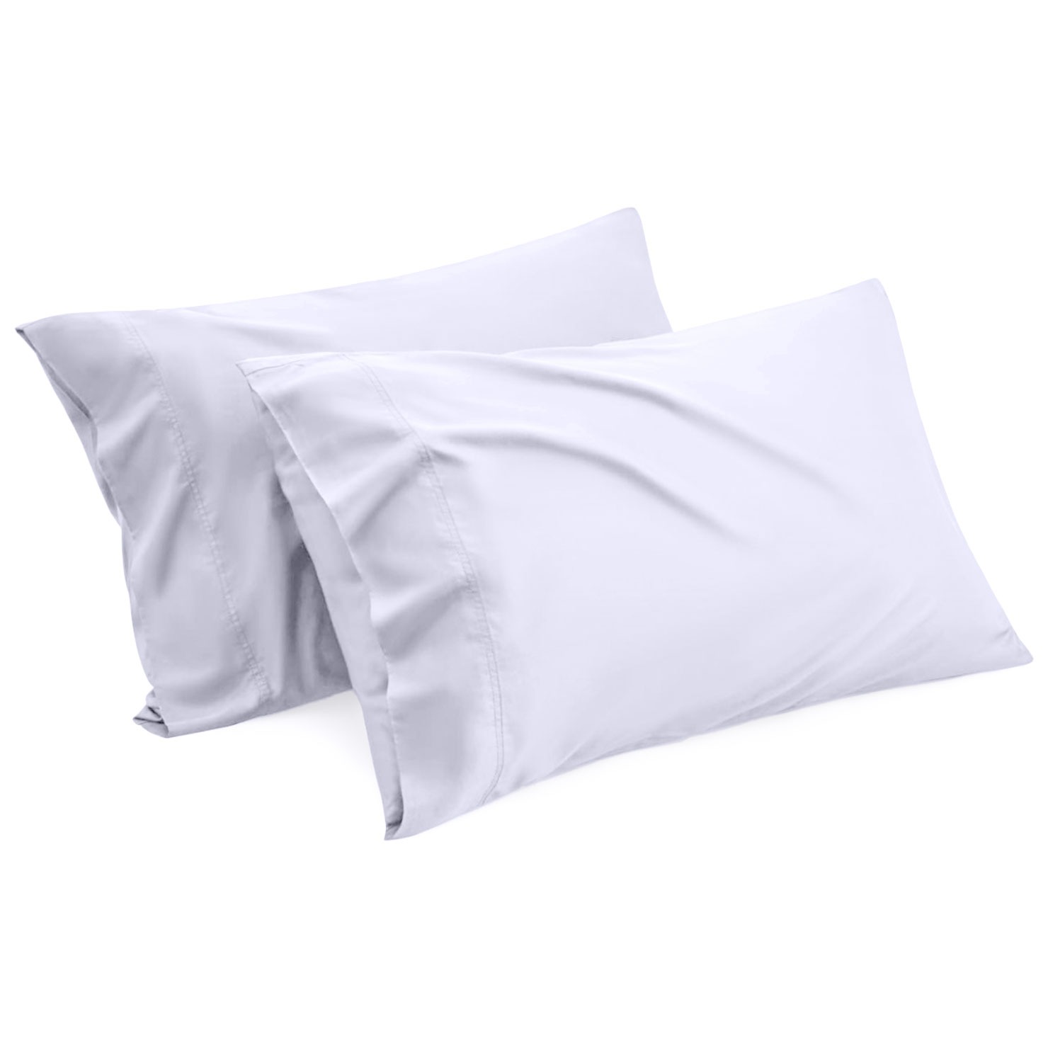 Fast Forward Pillow Cases Pack of 2 Queen Size Pillowcases - Soft Brushed Microfiber with Envelope Closure, Shrinkage & Fade Resistant