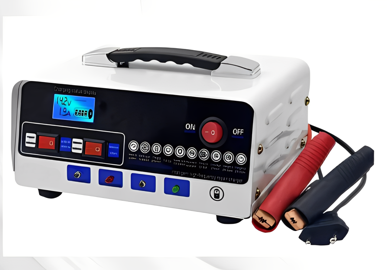 30A Smart Automatic Battery Charger 12V/24V  Intelligent Fast Charging Battery Maintainer for Cars, Motorcycles, Trucks & SUVs  Digital Lead Acid Battery Repair and Maintenance Charger
