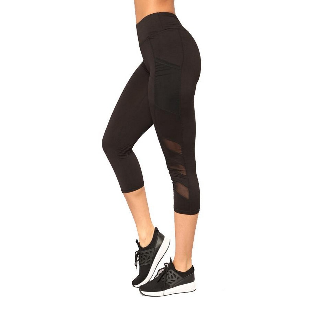Ladies womens girls Capri YOGA Workout 
