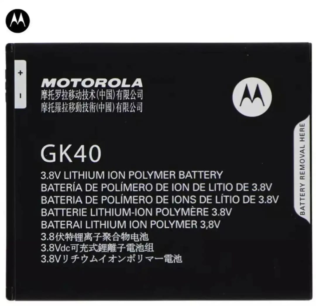 Battery Motorola Original GK40 For Moto E4 / E5 Play / G5 / G4 Play: Buy  Online at Best Prices in Pakistan 