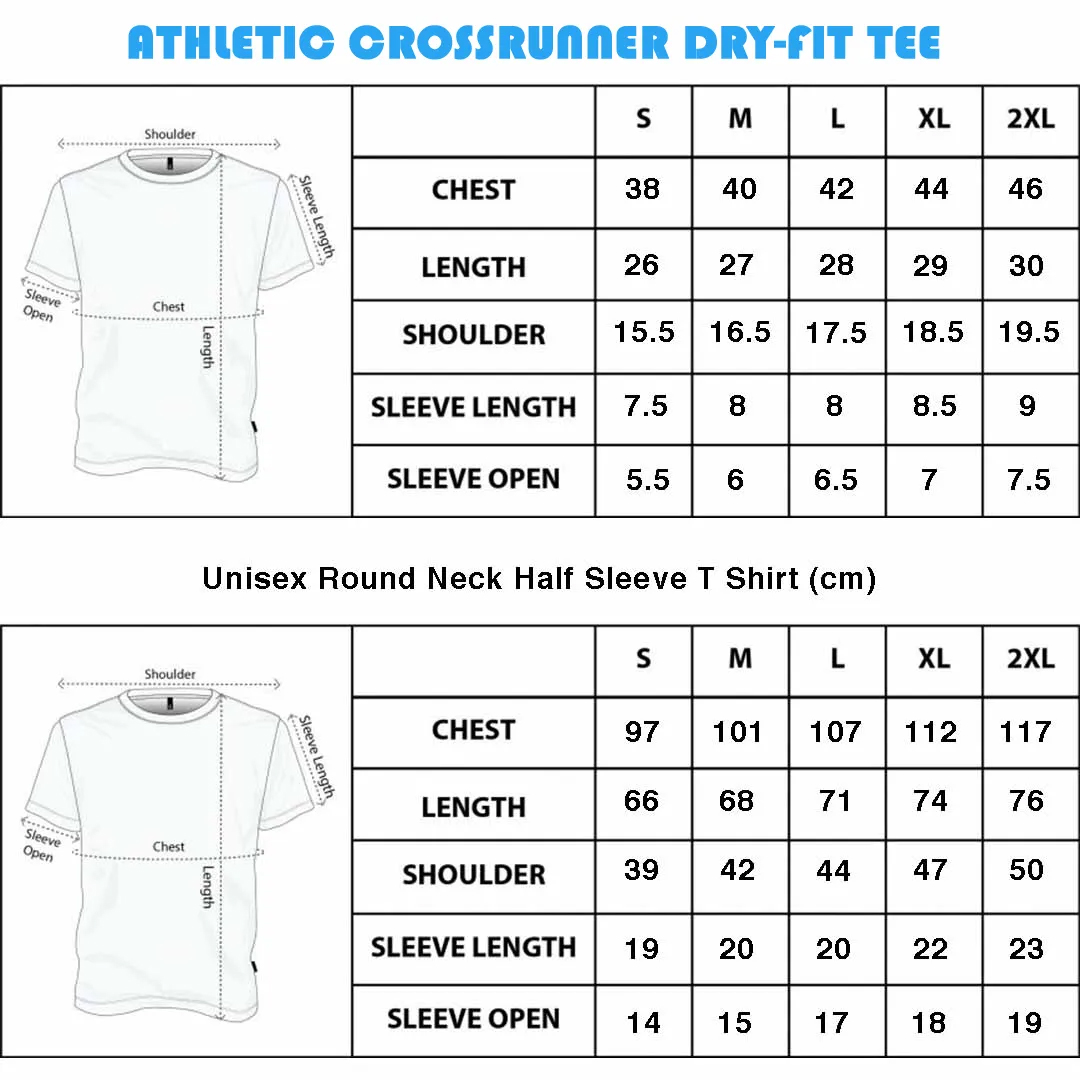 dri fit shirt size guide
