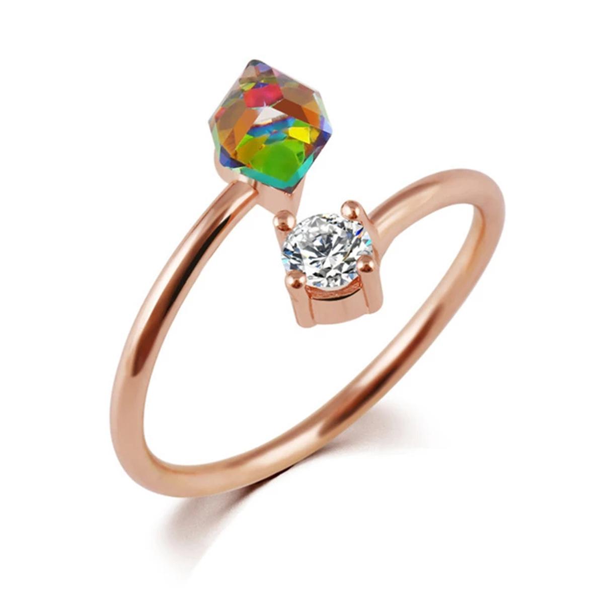 New Trend Engagement Dual stone Best quality Ring for events, Weddings