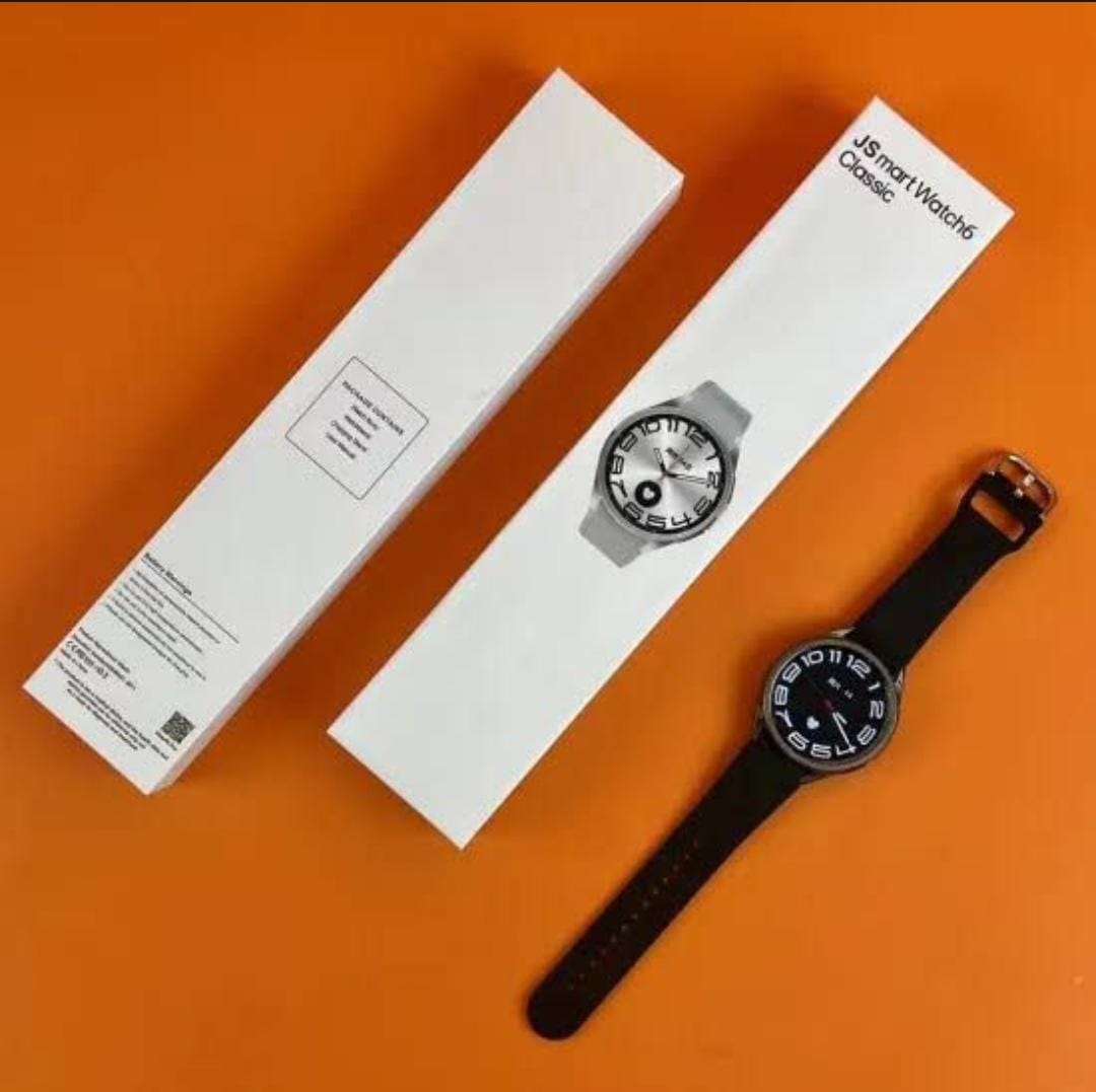 Dial Less Watch Smart Watch 6 Classic - Round Dial Smartwatch With HD Bezel-Less ...