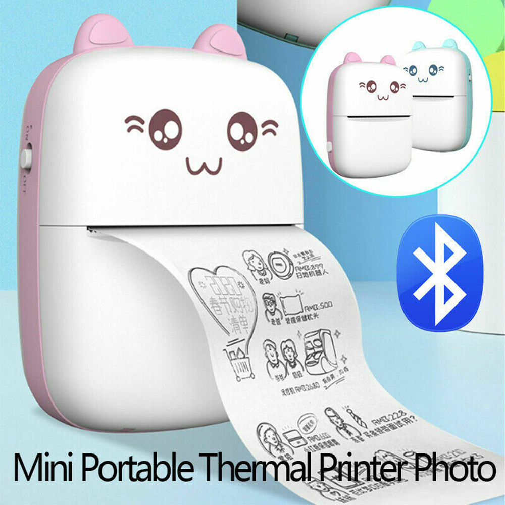 Portable Thermal Printer MINI CAT Print 