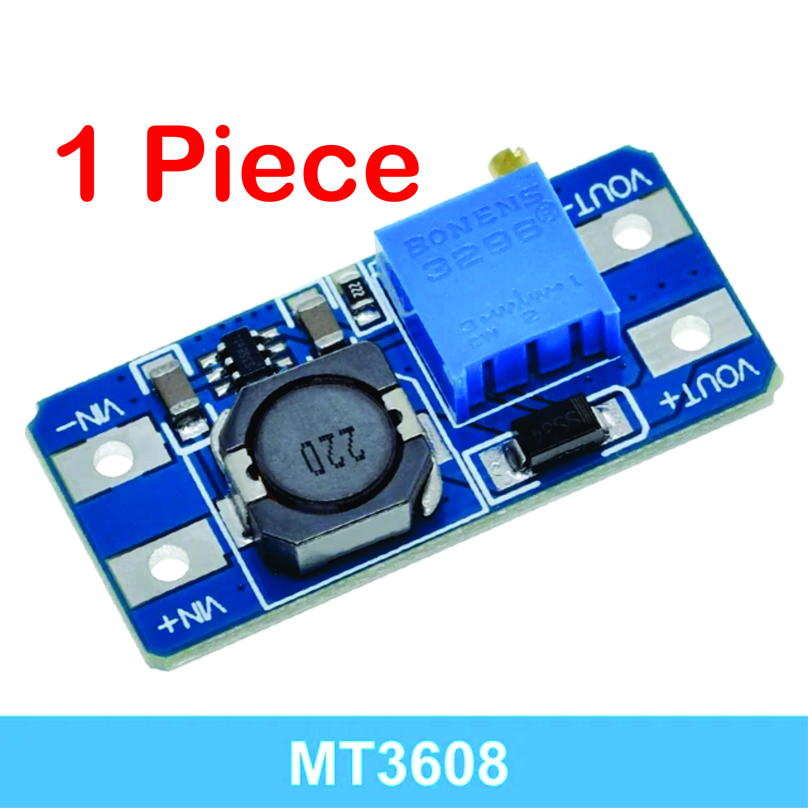 Type C MT3608 2A Adjustable Step-Up Voltage Converter Module mt3608 DC ...