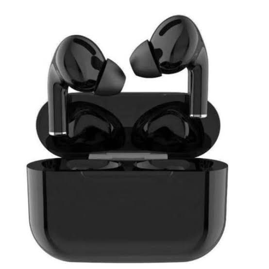 TWS Air ro Black Wireless Earbuds – Bluetooth 5.1 Headphones with Super Sound, Touch Controls, Mic & Charging Case  True Stereo Sport Headset for All Smart Devices (Black)