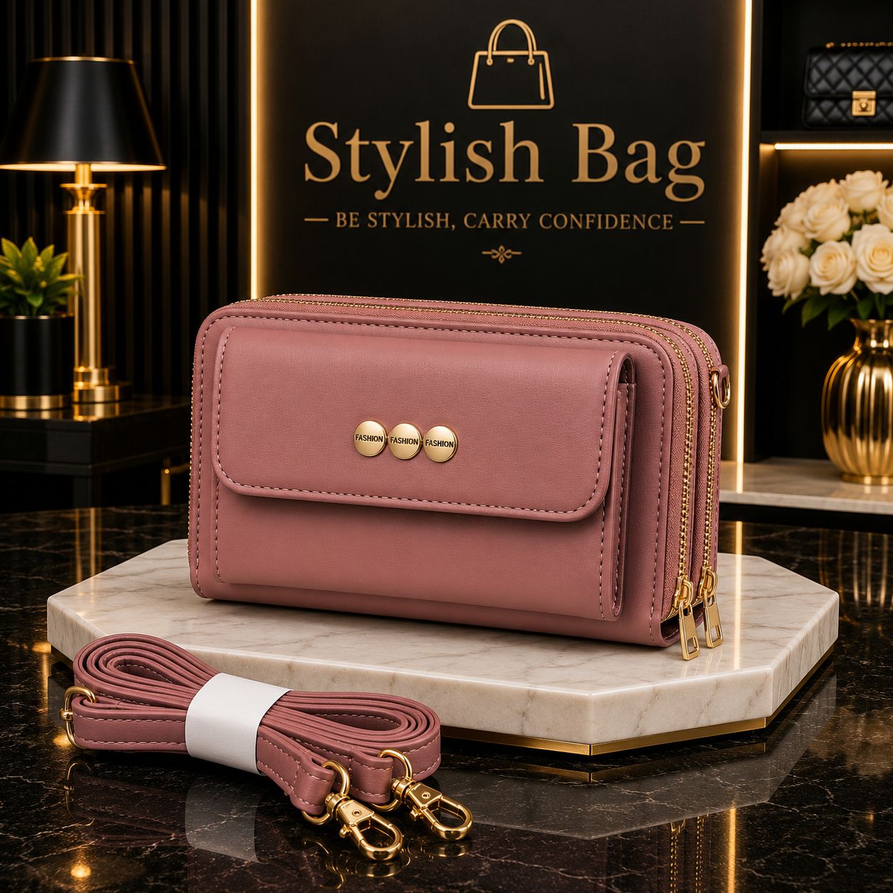 Stylish Mall_  Women Phone Bags Small Shoulder Handbag Crossbody Messenger Bags Ladies Coin Purse Money Wallet Card Holder lady pouch cluthes bag Wallet For Girls