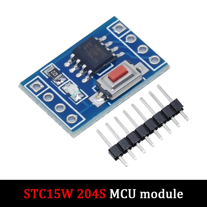 STC15W204S STC15F 104W Microcontroller System Board Minimum Development ...
