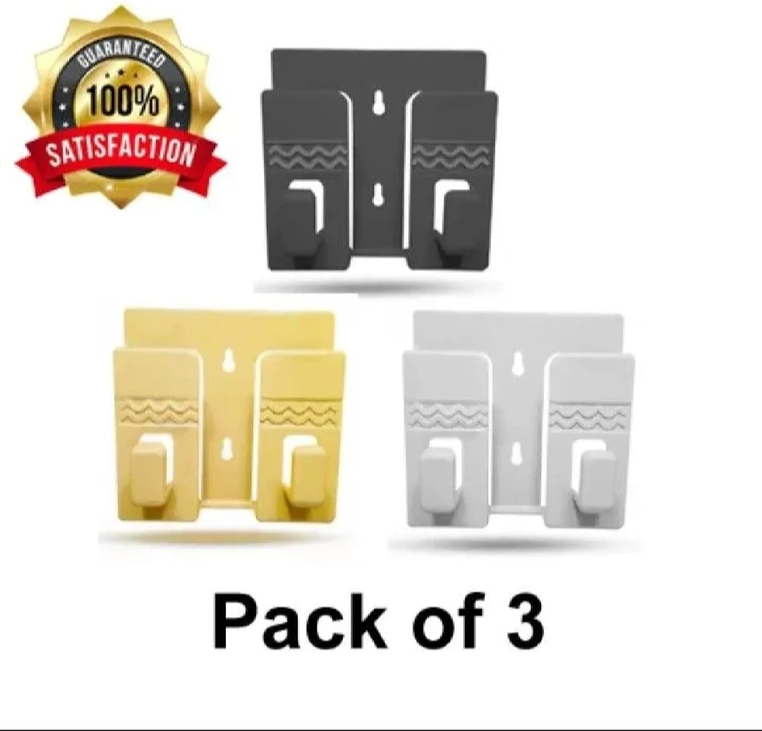 Wall Mobile Holder | Strong Adhesive Stand | Perfect for Charging | Anti-Slip Design | Space Saving Phone Mount