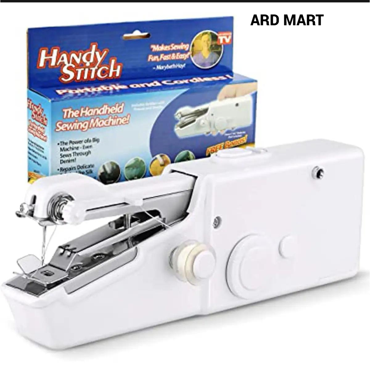 Portable Mini Manual Sewing Machine Portable Mini Travel PP Sewing Box  Sewing Kits Set Cloth Fabric Handy Needlework Tool