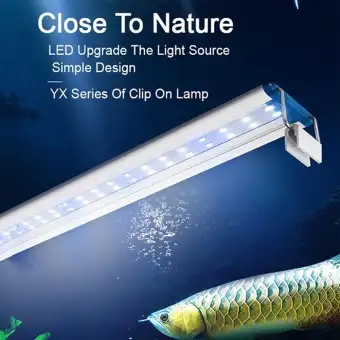 Aquarium Led Lighting Lamp Aquatic Plant Fish Tank Led Light Aquarium Light Lighting Lampe Four Rows Lamp Beads