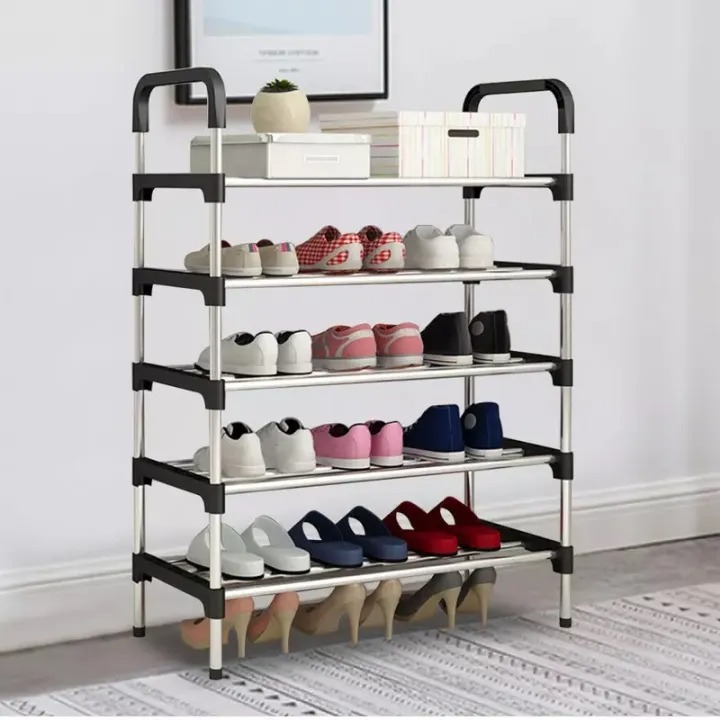 5 Tiers Stainless Steel Shoe Rack
