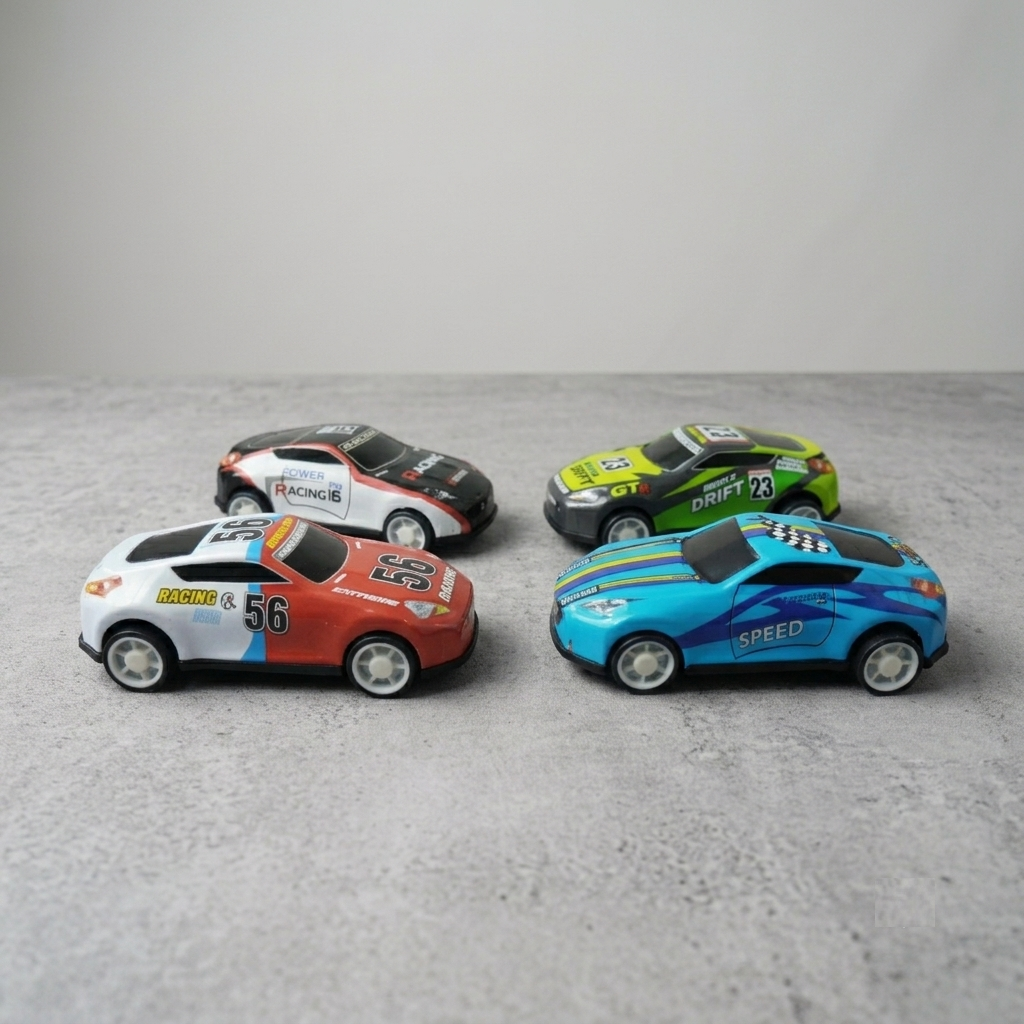 Mini Metal Racing Cars – Diecast Sports Car Toy Set, Assorted Racing Designs for Kids Pack of 6