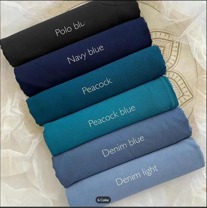 24pc , 12pc , 6pc  4pc , 1pc Custom Scarf Set – Plain Chiffon Scarves, Solid Color Hijabs, Islamic Wrap Shawl, Plain Shawl Hijab, Premium Chiffon Hijab Set for Modest Wear